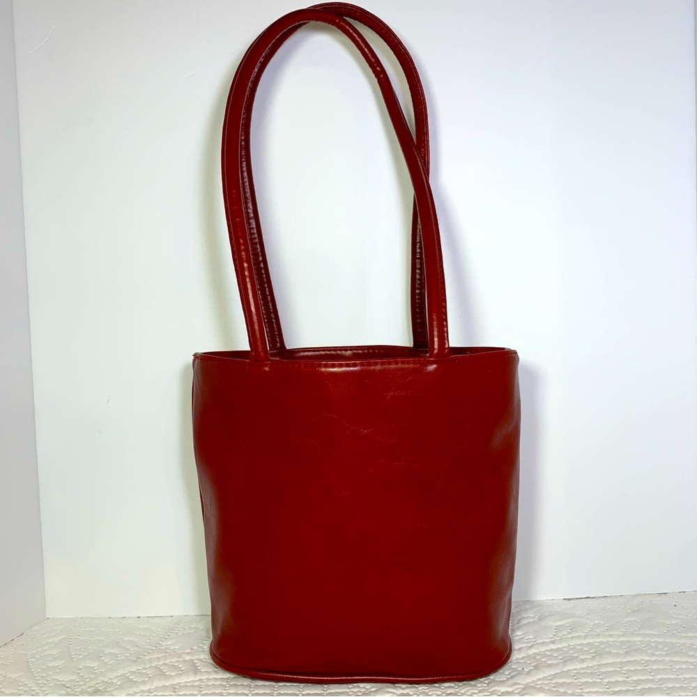 Bueno Vintage Burgundy Shoulder Bag/Handbag/ Purse